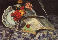 Armand Guillaumin Flowers Faience Books china oil painting image